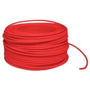 Cable eléctrico THW calibre 8, 100 m color rojo Surtek 136941