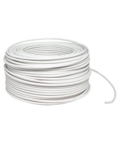 Cable eléctrico THW calibre 8, 100 m color blanco Surtek 136942