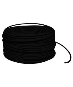 Cable eléctrico THW calibre 12, 100 m color negro Surtek 136948