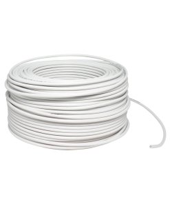 Cable eléctrico THW calibre 12, 100 m color blanco Surtek 136950