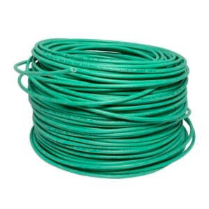 Cable eléctrico THW calibre 12, 100 m color verde Surtek 136951