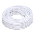 Cable eléctrico POT CCA 2 x 18, 100 m color blanco Surtek 136955