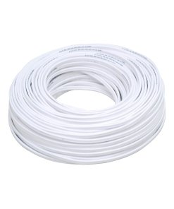Cable eléctrico POT CCA 2 x 18, 100 m color blanco Surtek 136955