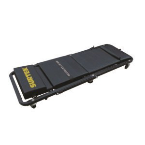 Cama-banco para mecánico ajustable acolchonada, 48" Surtek 137067