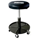Banco para mecánico giratorio acolchonado, 489 mm Surtek 137074