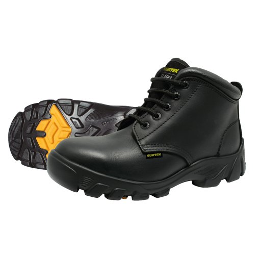 Botas de seguridad clásicas con casquillo de acero #24 cm Surtek 137579
