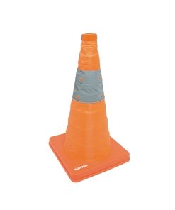 Cono de precaución plegable con banda reflejante, 45 cm Surtek 137605