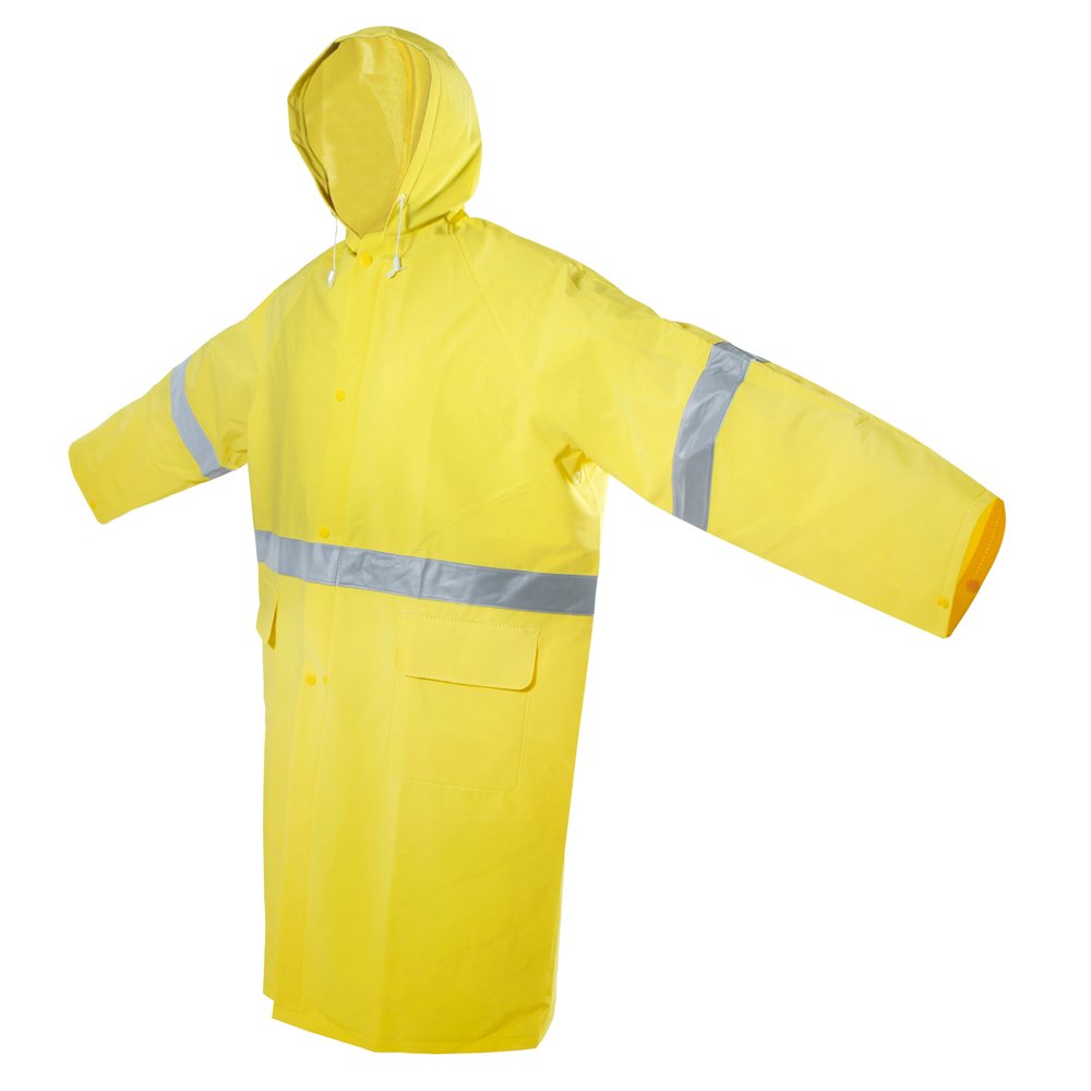 Gabardina impermeable con cintas reflejantes EG Surtek 137614