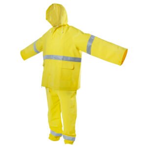 Traje impermeable con cintas reflejantes M, 2 piezas Surtek 137616