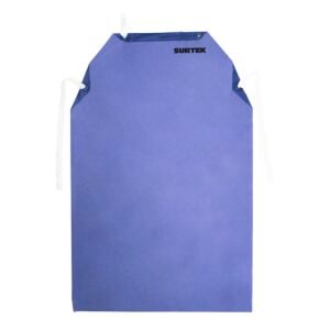Mandil de PVC dieléctrico color azul, 1.20 m Surtek 137656