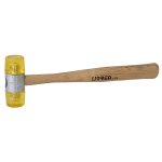 Martillo con tapas plásticas con mango de madera de 11-1/2", 13 oz Urrea 1383