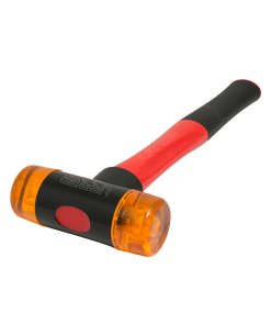 Martillo con tapas plásticas intercambiables con mango anti-vibración, 16 oz Urrea 1383A