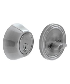 Cerrojo residencial función sencilla, níquel satinado, llave estándar, blíster Lock 13CE