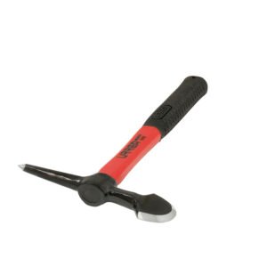 Martilllo para soldador con mango de fibra de vidrio de 12", 12 oz Urrea 1410