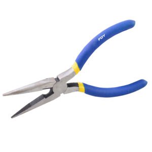 Pinza para electricista con mango con doble plastisol de 7", punta larga Foy 142037