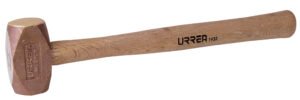 Marro de bronce con mango madera de encino de 14", 1.6 lb Urrea 1430
