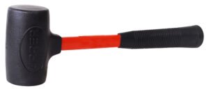 Mazo de golpe seco de alto impacto con mango Rubber grip de 13-3/4", 32 oz Urrea 1430DB