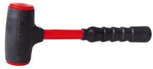 Mazo de golpe seco tapas fijas con mango Rubber grip de 13-3/4", 32 oz Urrea 1430DBX