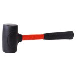 Mazo de golpe seco de alto impacto con mango Rubber grip de 14-11/16", 48 oz Urrea 1432DB