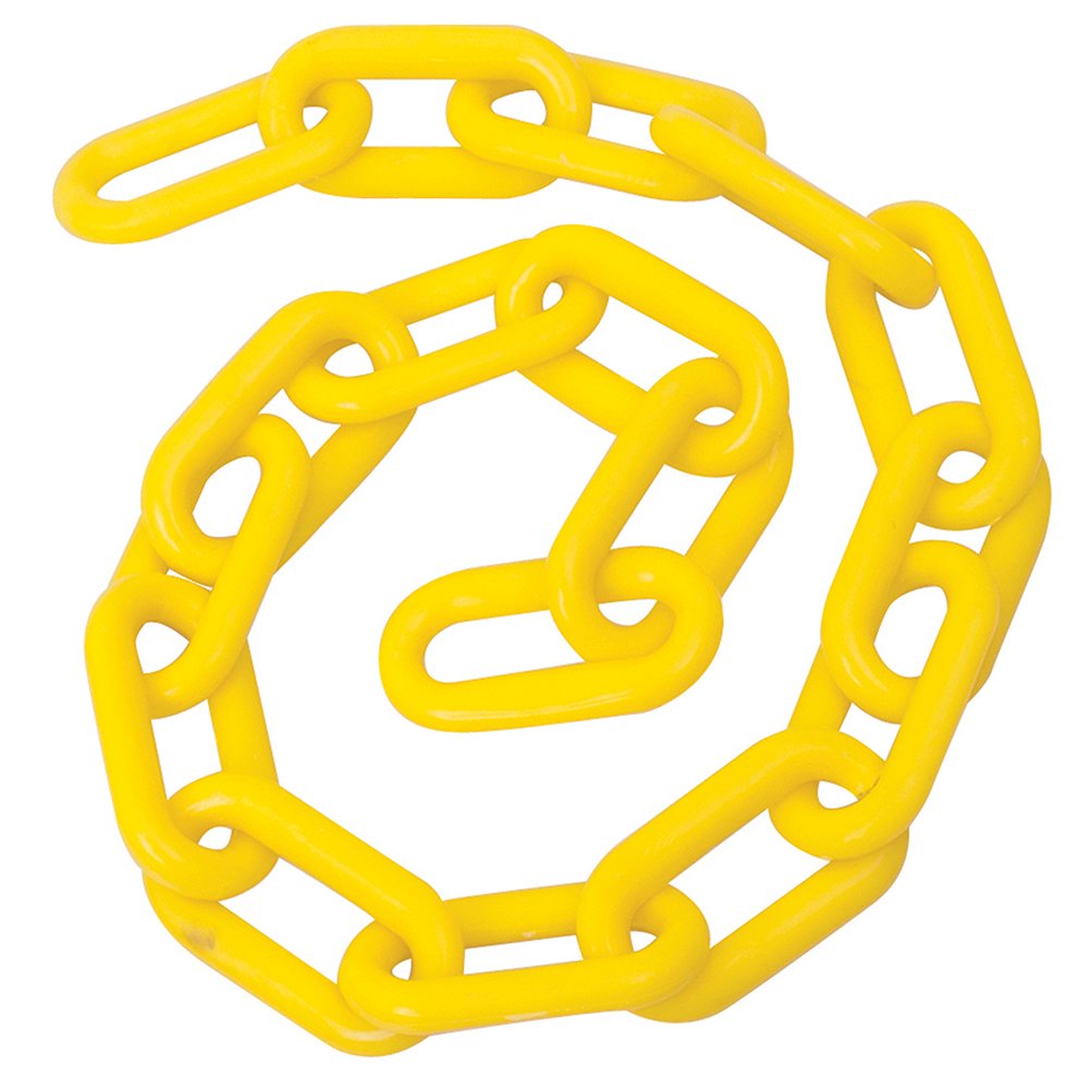 Cadena plástica calibre 6 mm de 25 m, color negro Foy 143423