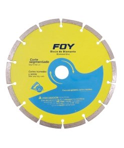 Disco de diamante segmentado, 4-1/2" Foy 143511