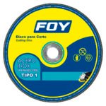 Disco abrasivo tipo 1 para metal 4-1/2" x 1.6 mm Foy 143520