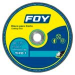 Disco abrasivo tipo 1 para metal 7" x 2 mm Foy 143523