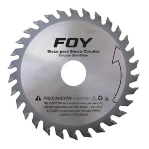 Disco para sierra circular para corte madera 40 dientes, 14" Foy 143564