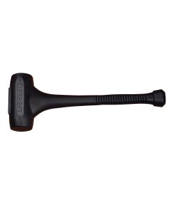 Marro de golpe seco de una sola pieza con mango antideslizante de 15-1/8", 3.6 lb Urrea 1435DB