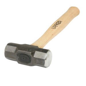 Marro octagonal cabeza maquinada con mango de hickory Americano de 16", 4 lb Urrea 1435EG