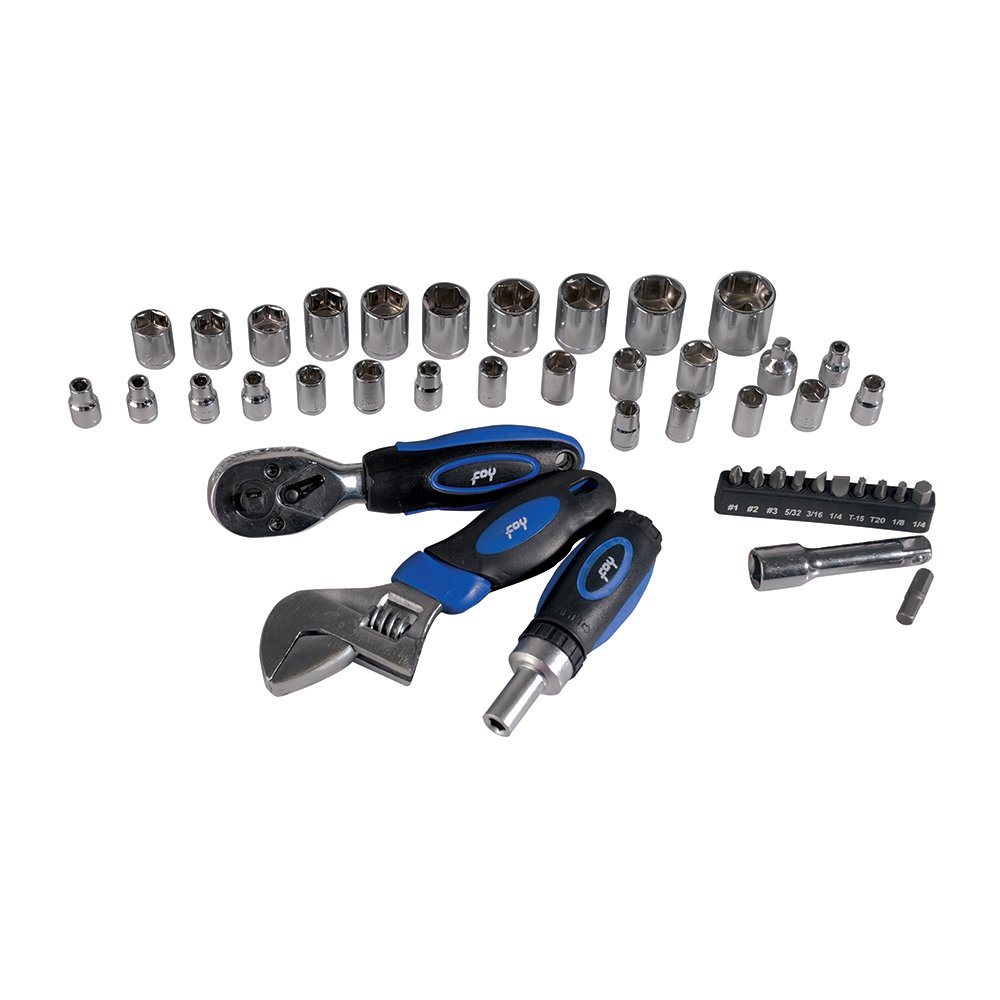 Juego combinado de herramienta, 45 piezas Foy 144035