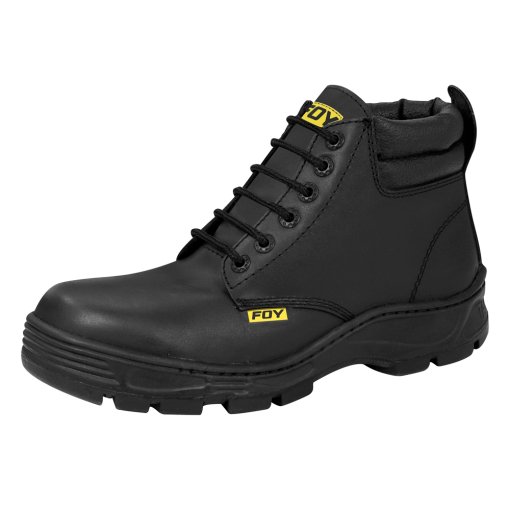 Botas de seguridad collarín doble con casquillo de acero #27.5 cm Foy 144537