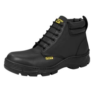 Botas de seguridad collarín doble con casquillo de acero #30 cm Foy 144541