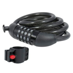 Candado de cable de combinación 8 mm x 1 m Lock 14CN