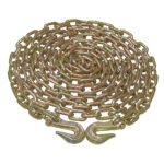 Cadena grado 70 con gancho 3/8" Surtek 150827