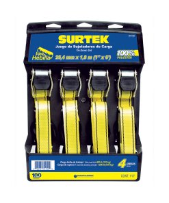 Juego de sujetadores tipo hebilla, 4 piezas Surtek 151152