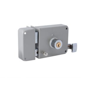 Cerradura de sobreponer función instala fácil, izquierda, llave de puntos, blíster Lock 15CS