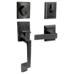 Gatillo rectangular sólido para entrada función doble, negro, visual Lock 15GA