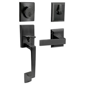 Gatillo rectangular sólido para entrada función doble, negro, visual Lock 15GA