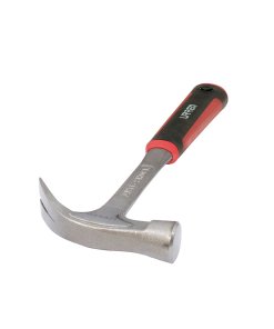 Martillo de uña forjado en una pieza con mango anti-vibración texturizado de 13-9/16", 20 oz Urrea 1620AF