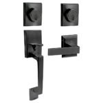 Gatillo rectangular sólido para entrada función sencilla, negro, visual Lock 16GA