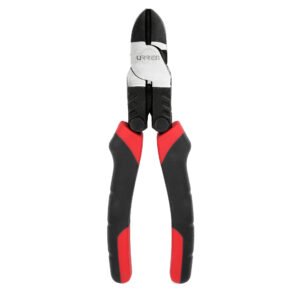 Pinza para electricista con mango bimaterial palanca compuesta de 7" corte diagonal Urrea 209GCA