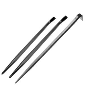 Juego de barras de alineación con punta curva forjada, 3 piezas Urrea 21003