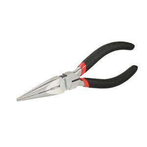 Pinza para electricista con mango rubber grip de 6-3/4" punta larga corte lateral Urrea 226GI