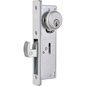 Cerradura comercial para puerta de aluminio, de gancho, llave estándar, 28 mm Lock 22CL