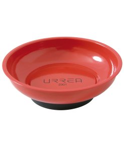 Charola magnética con cubierta de pintura electrostática, redonda 15 cm Urrea 2302