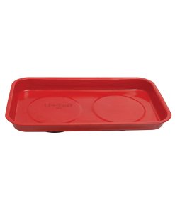 Charola magnética con cubierta de pintura electrostática, rectangular 14 cm x 24 cm Urrea 2303