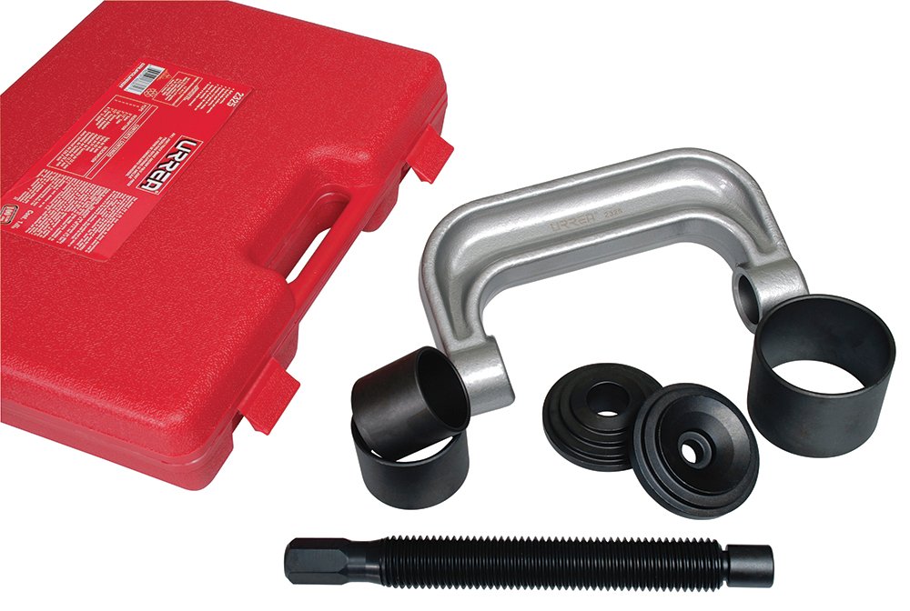 Juego de prensa para rótula, perno de anclaje de freno de camión, 7 piezas Urrea 2325