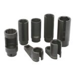 Juego de dados para sensores de oxígeno y aceite, 7 piezas Urrea 2330S
