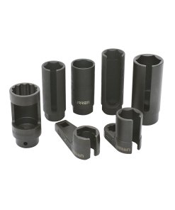 Juego de dados para sensores de oxígeno y aceite, 7 piezas Urrea 2330S